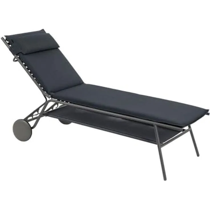 Lafuma Miami II Haut BeComfort® Duo Sonnenliege Dark Grey LFM5174.8902