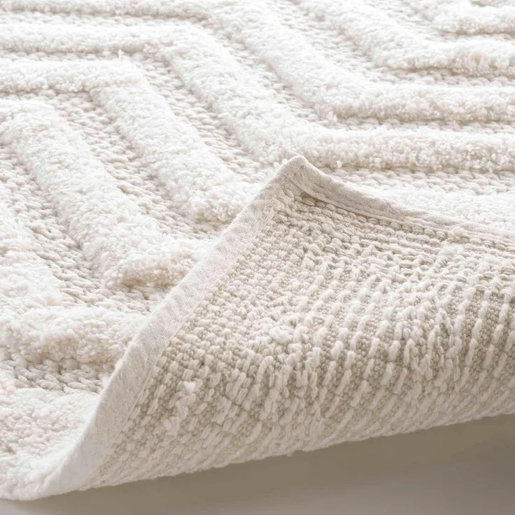 Douceur d'Intérieur Angelis Badematte (50x80 cm), getuftete Jacquard-Baumwolle – Bild 6