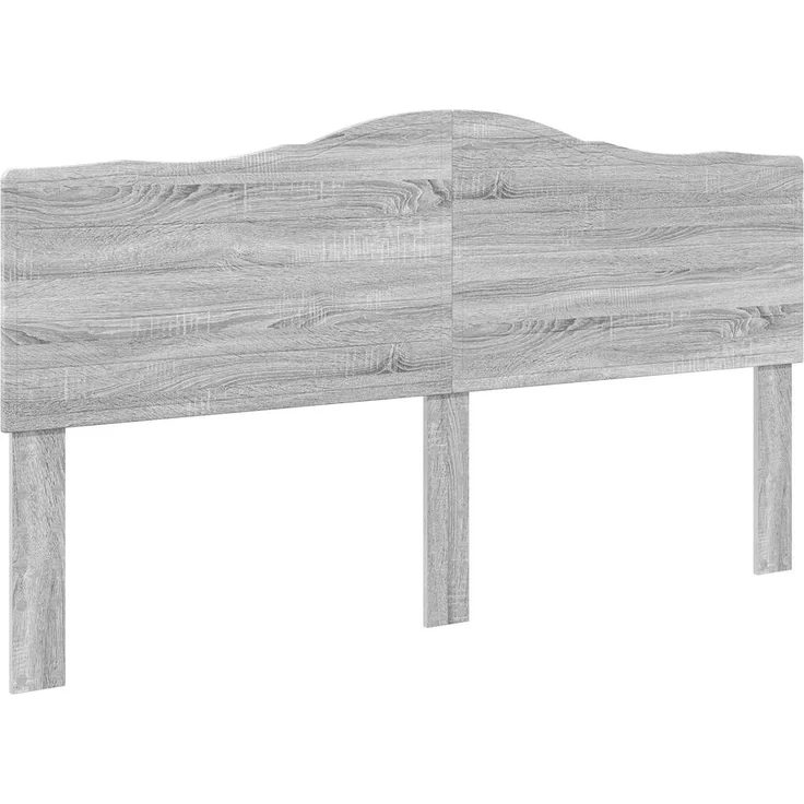 vidaXL Aufbewahrungsbett Graues Sonoma 200 x 200 cm Holzwerkstoff 3413476 – Bild 6