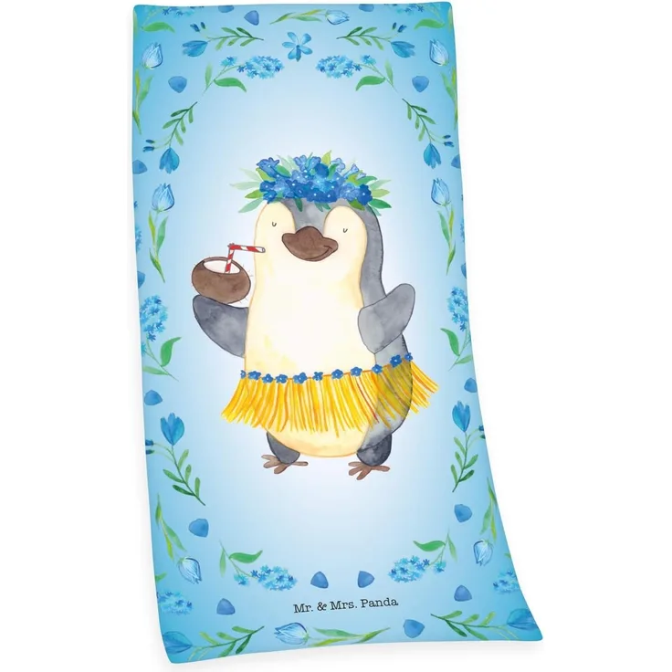Herding Duschtuch Kids, Frottier (1-St), Velourstuch, Mr. & Mrs. Panda