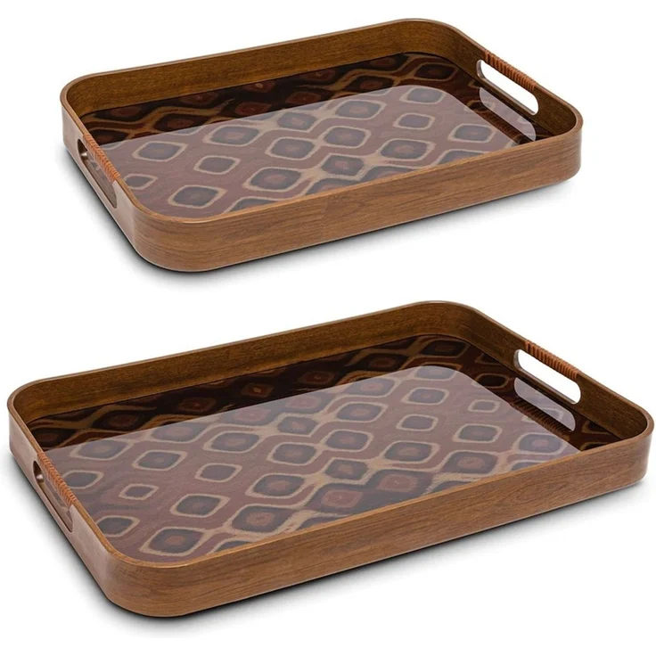 Rituali Domestici Rituali Domestici Galateo Set mit 2 Tabletts U31354004P00