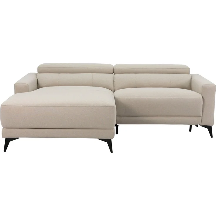 OTTO home Ecksofa LEWII, L-Form, 213 cm - elektr. Relaxfunktion, mit USB A/C-Anschluss. Federkern, verstellbaren Kopfstützen, Webstoff – Bild 2