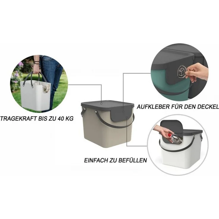 ROTHO Abfallbehälter Albula – Bild 2