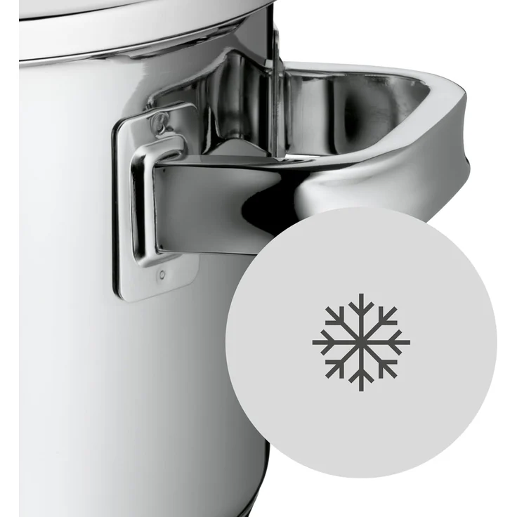 WMF Fleischtopf Function 4 Advanced, Cromargan® Edelstahl rostfrei 18/10 (Volumen 3,4l, Höhe 13 cm), Glasdeckel mit 4 Abgießfunktionen – Bild 3