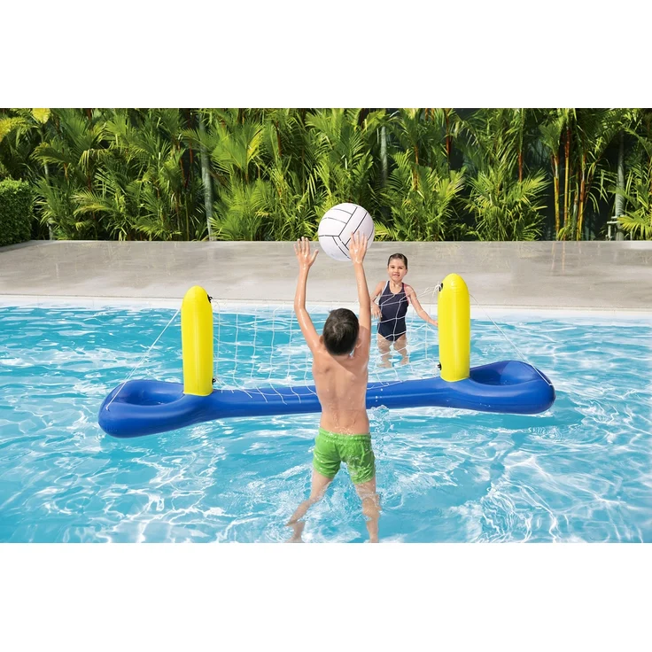 Schwimmendes Volleyball-Set 244 x 64 cm – Bild 3