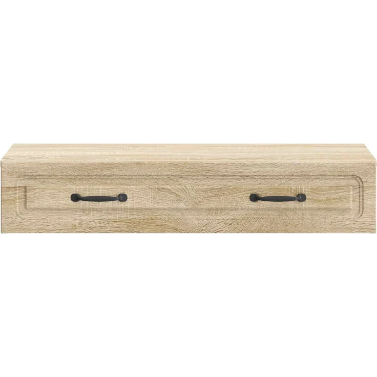 vidaXL Wandmontierter Beistelltisch Sonoma-Eiche 87,5 x 34,5 x 17 cm 899347 – Bild 4