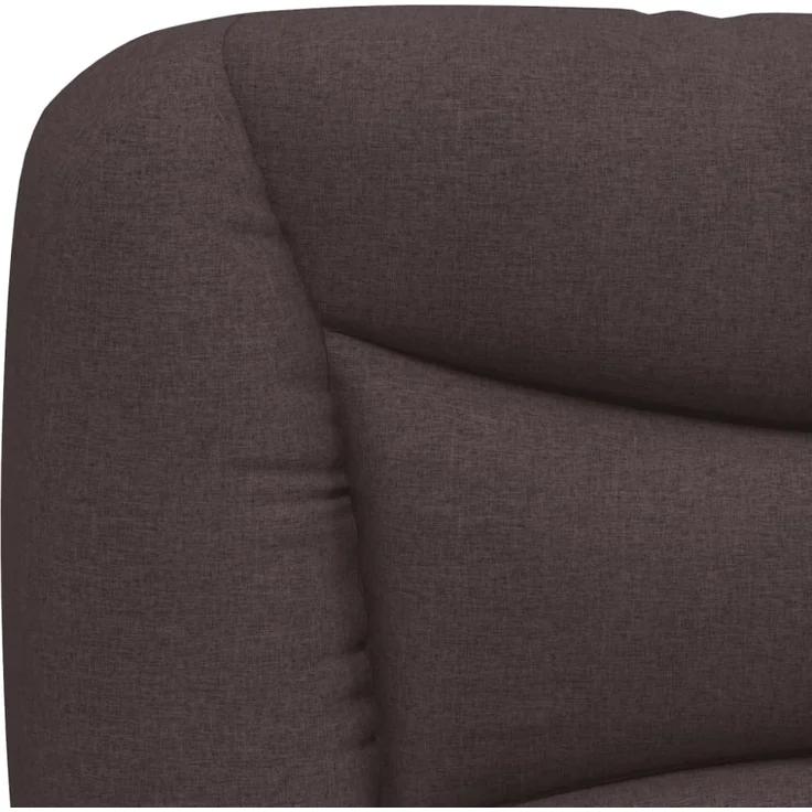 vidaXL Kopfteil-Kissen Dunkelbraun 180 cm Stoff – Bild 6