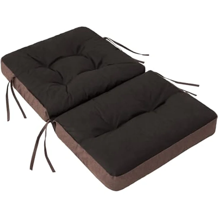 Bjird Bankauflage Venus 50 cm, 60 cm, 100 cm, 120 cm, 150 cm, 180 cm, (2 St), für Gartenbank und Hollywoodschaukel – Bild 5