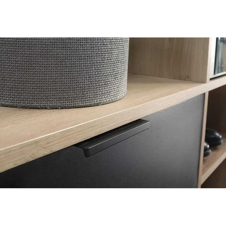 AX LIVING Garderobe Flur Milanoir 100 cm Spiegel Artisan Eiche/Schwarz – Bild 5