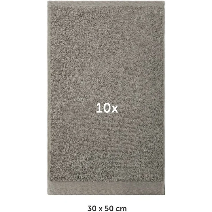 Blumtal Gästehandtücher Premium 30x30cm oder 30x50cm weich und saugstark, Frottee (10-St), 10er (30x50cm), 12er und 24er Set (30x30cm), 100% Baumwolle – Bild 2