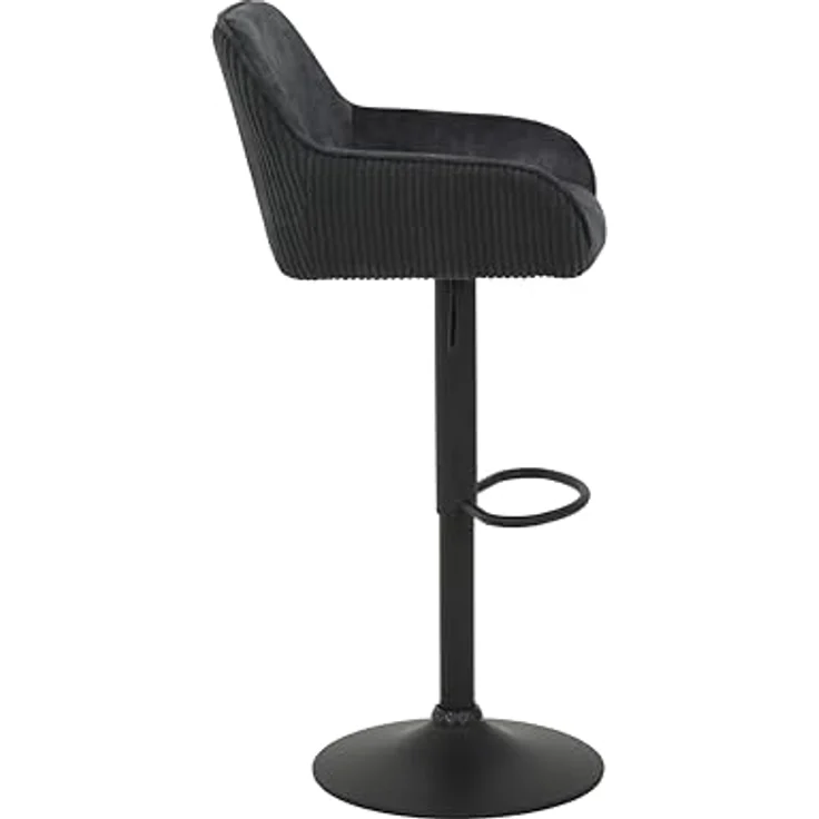 Hela Tische Barhocker Dollie, Anthrazit, 360° drehbar verstellbar mit Lift, – Bild 5