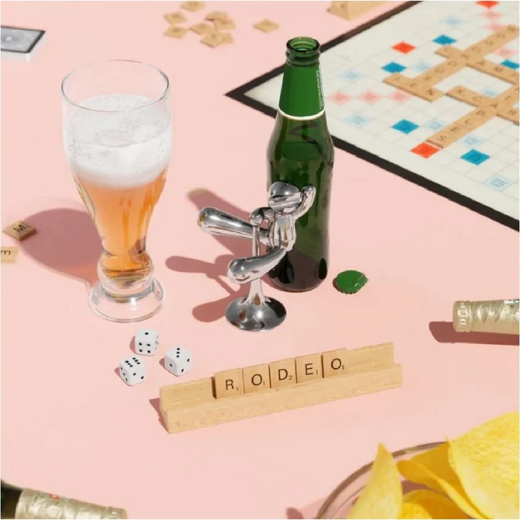 Umbra Flaschenöffner Rodeo Buddy Bottle Opener chrom – Bild 2