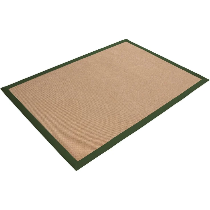 carpetfine Sisalteppich Sisal, rechteckig, Höhe: 5 mm, mit farbiger Bordüre, Anti Rutsch Rückseite – Bild 4