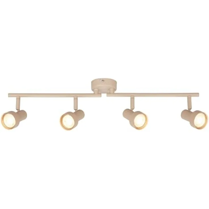 Briloner Leuchten LED Deckenspots TAPP, ohne Leuchtmittel, 60,5x13,5 cm, Wohnzimmer, Schlafzimmer, Flur, Büro