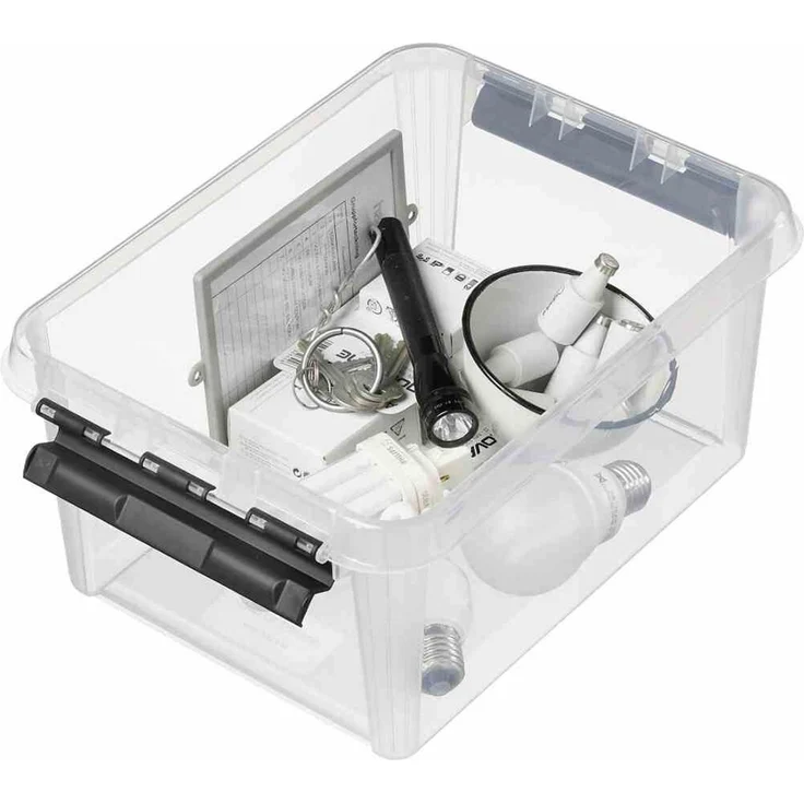 Clipbox transparent/schwarz 8 l SmartStore "Classic 10" – Bild 3
