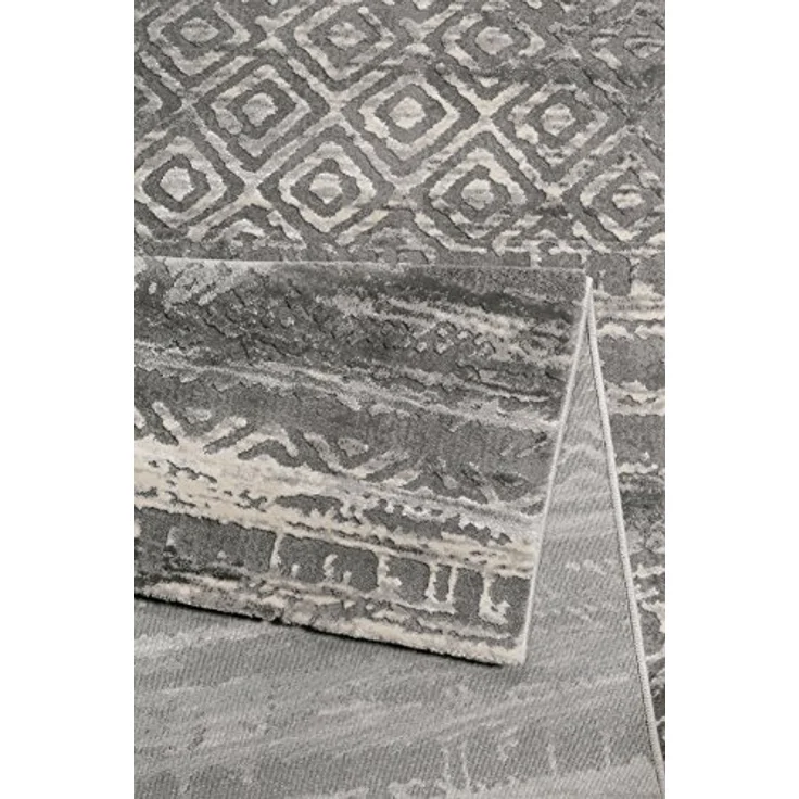 Esprit Webteppich Makai, Vintage, Grau/Sand/Beige, rechteckig 80x150 cm, Oeko-Tex®, für Fußbodenheizung geeignet, Hausstauballergiker freundlich – Bild 6