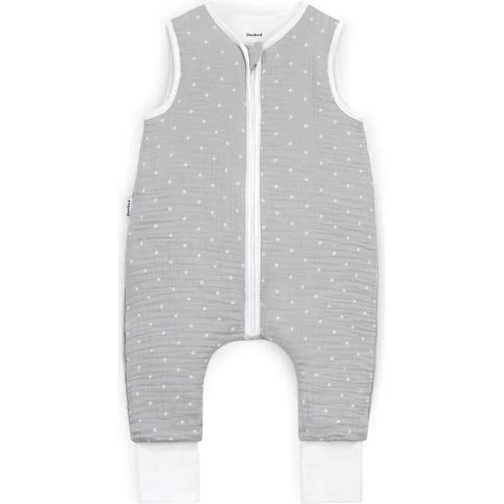 Ehrenkind Babyschlafsack Musselin Baby Schlafsack mit Füßen 2.5 TOG (Ganzjahres-Schlafsack mit Beinen, Mehr Bewegungsfreiheit zu jeder Jahreszeit), Schlafsack Baby, 100% hochwertige Bio-Baumwolle – Bild 1