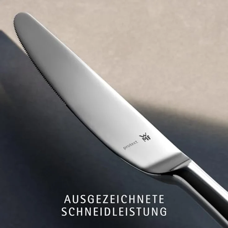 WMF 'Merit' Besteck-Set spühlmaschinenfest, 66 Stk., Cromargan-Edelstahl silber – Bild 8