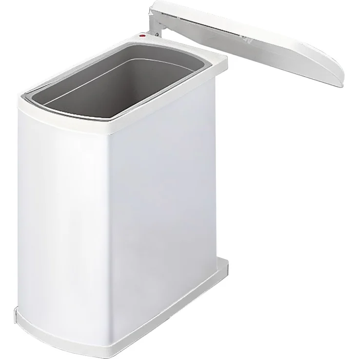 HAILO 3418071 Abfallsorter UNO 18 dunkelgrau/schwarz mit 18 Liter Abfallvolumen ab 45 cm Schrankbreite – Bild 5