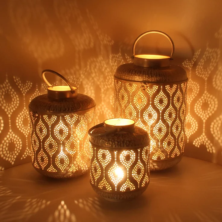 Orientalische Laternen Suraya 3er Set – Bild 9