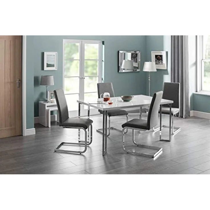 Julian Bowen Manhattan Esstisch, weiß – Bild 2