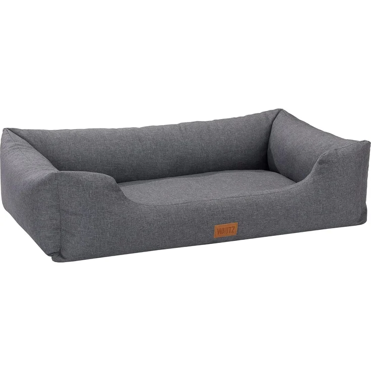 Hundebett "Sofa" M-L 85x63x25 cm Anthrazit""
