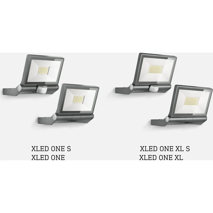 Steinel Sensor-Außenstrahler XLED ONE S anthrazit, 18,6 W Fluter mit 180°-Bewegungsmelder, 2050 lm, 3000 K warmweiß – Bild 9
