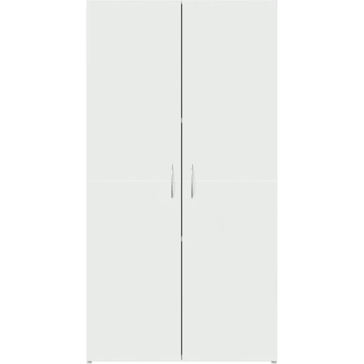 vidaXL Aktenschrank Weiß 60x32x115 cm Holzwerkstoff 840772 – Bild 4