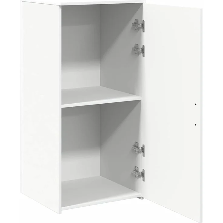 vidaXL Lagerschrank Weiß 50x45x103,5 cm Holzwerkstoff 859042 – Bild 4