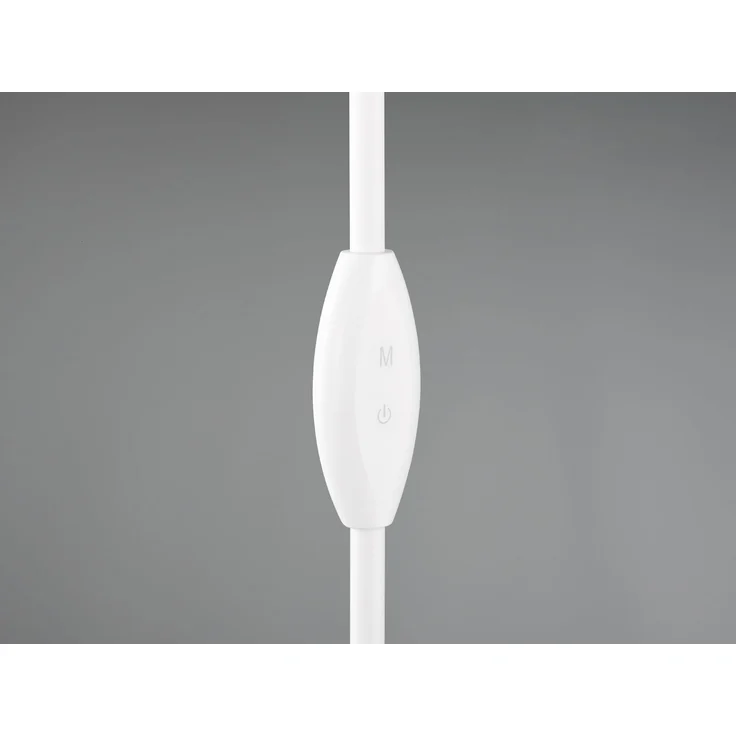 LED Stehleuchte, weiß, Touchschalter, flexibel, H 145 cm – Bild 7
