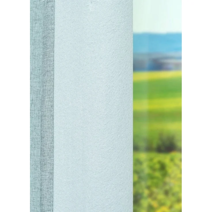 LYSEL® Verdunkelungsvorhang Zugbandschal Thermoka Verdunklung (1 St), abdunkelnd, HxB 175x135cm – Bild 2