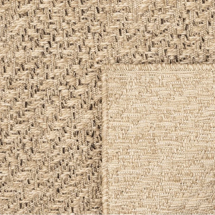 the carpet Teppich Kansas, rechteckig, Höhe: 1 mm, moderner robuster In und Outdoor Teppich Jute Look – Bild 3
