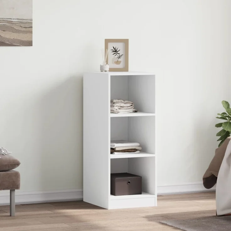 vidaXL Kleiderschrank Weiß 48x41x102 cm Holzwerkstoff 840828 – Bild 6
