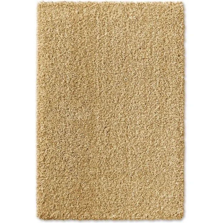 TaraCarpet Langflor-Teppich Ragolle Twilight, rechteckig, Höhe: 60 mm, Shaggy Hochflorteppich gold Wohnzimmer Schlafzimmer 080x150 – Bild 4