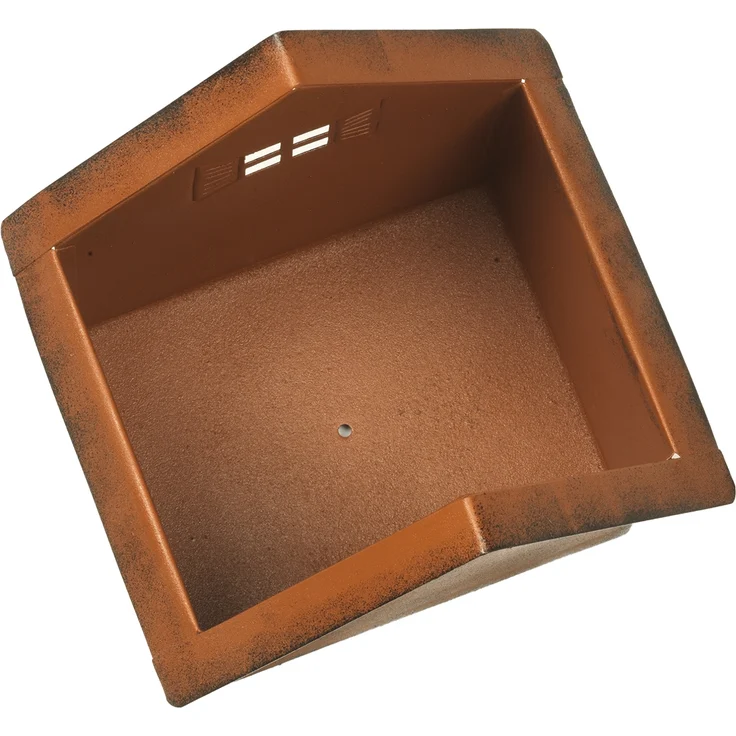 Hoberg Blumenkasten Rost-Pflanztöpfe 2er-Set 20cm & 28cm (2 St), Deko Garten Balkon Terrasse Pflanzgefäß Windlicht – Bild 10