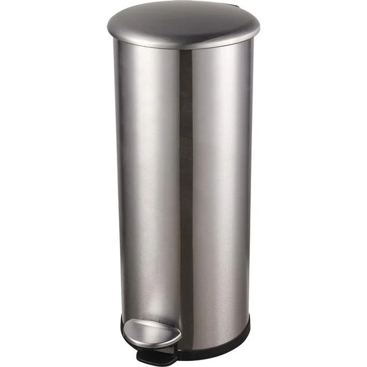 helit Tretabfallsammler "the zinc" 20 l D239xH566mm Edelstahl silber