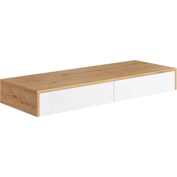 Bellamio 'Kafue' Mehrzwecktisch, Eichenoptik/ weiß