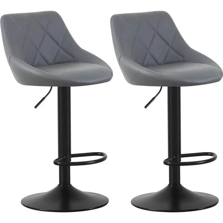 MCC direct Barhocker Barhocker im 2er Set, Kunstleder, Metall, Modell STANLEY – Bild 4