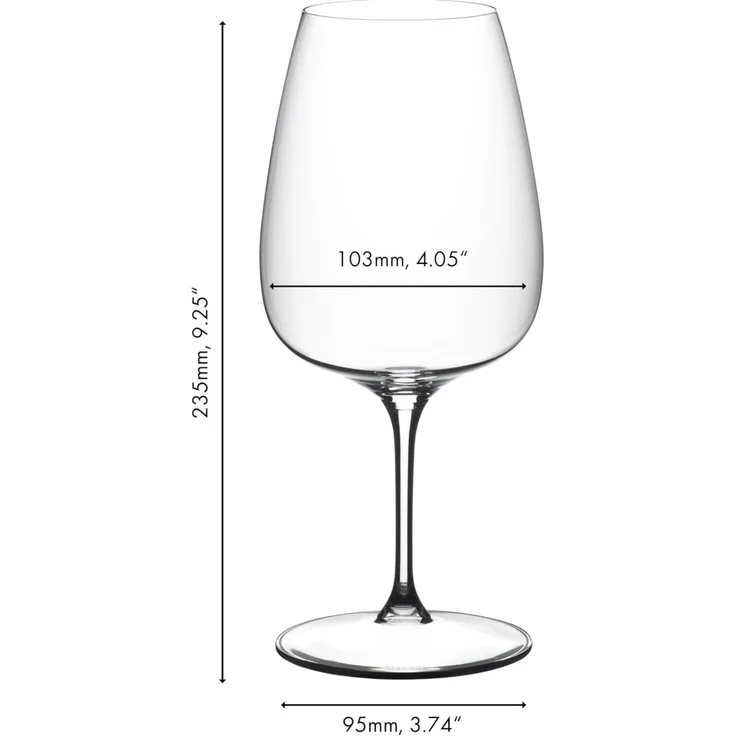 Riedel GRAPE Cabernet / Merlot / Cocktail Weinglas 2er Set – Bild 4