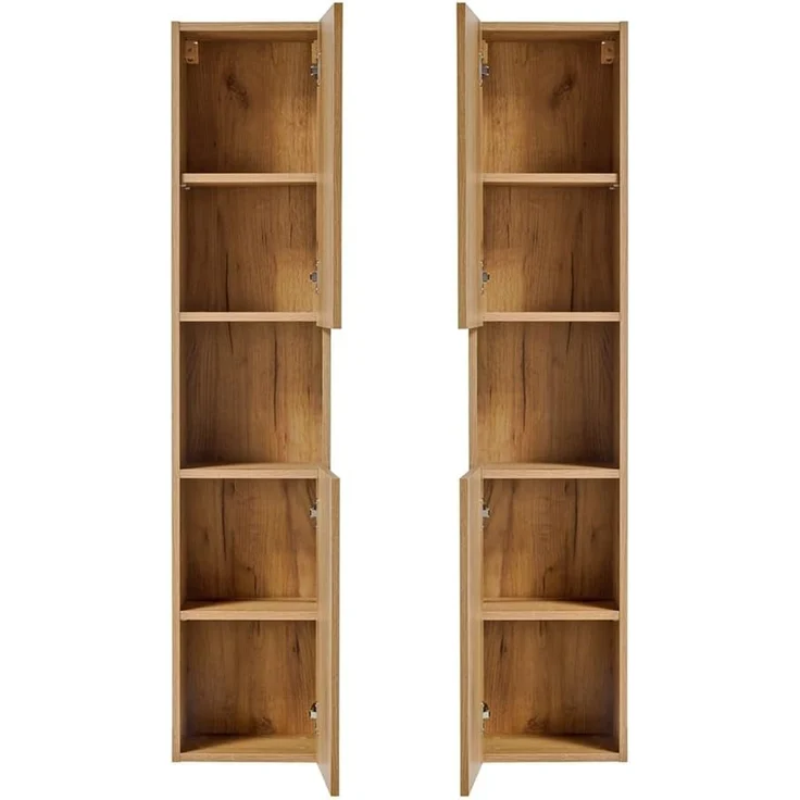 Hochschrank, Eiche, NEWPORT-56-OAK – Bild 4