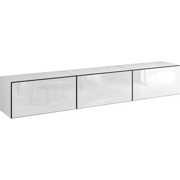 moebel-dich-auf Lowboard VARIANTO 4 (3 tlg, 228 cm breit, 3 St, TV-Schrank bestehend aus 3 Schränken mit Klappe), stehend und hängend – Bild 4