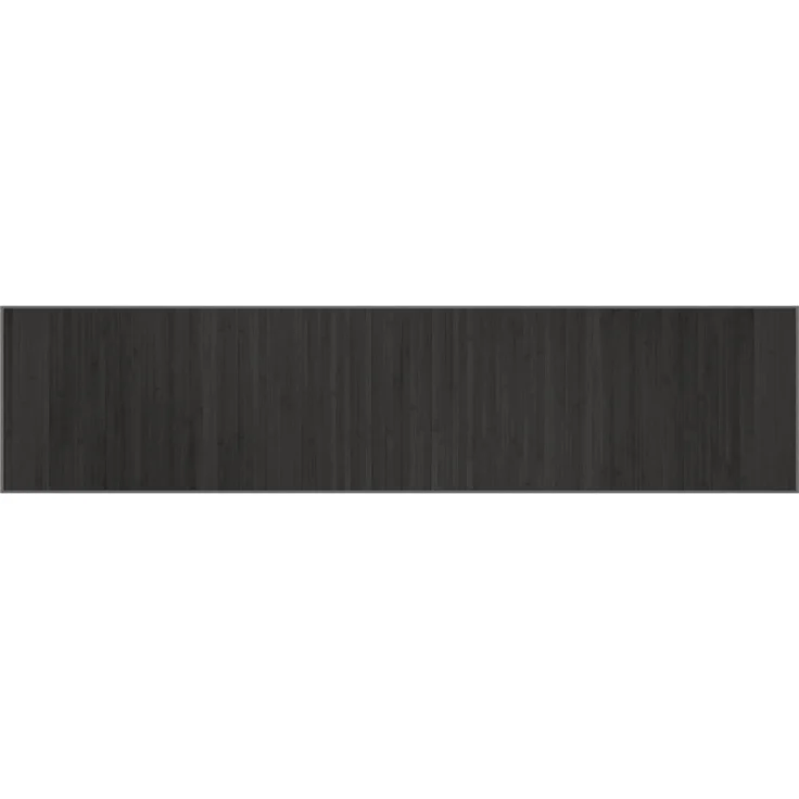 vidaXL Teppich Rechteckig Grau 70x300 cm Bambus 376880 – Bild 2
