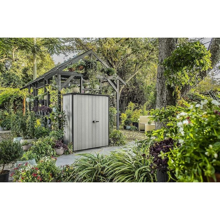 Keter Aufbewahrungsschrank High Store+ 140 x 73,6 x 170 cm – Bild 9