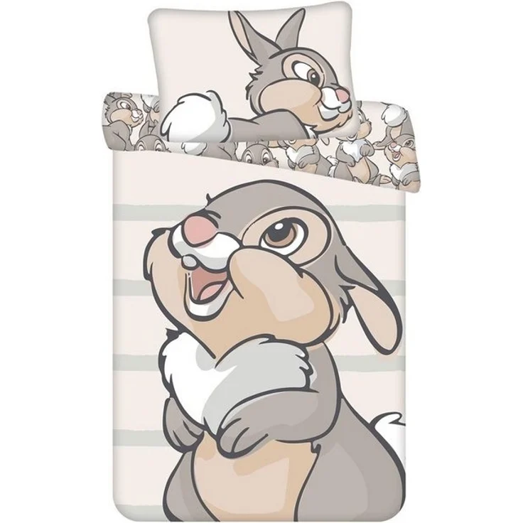 Bambi Baby Bettwäsche Disney Klopfer 100x135 cm 100% Baumwolle – Bild 4