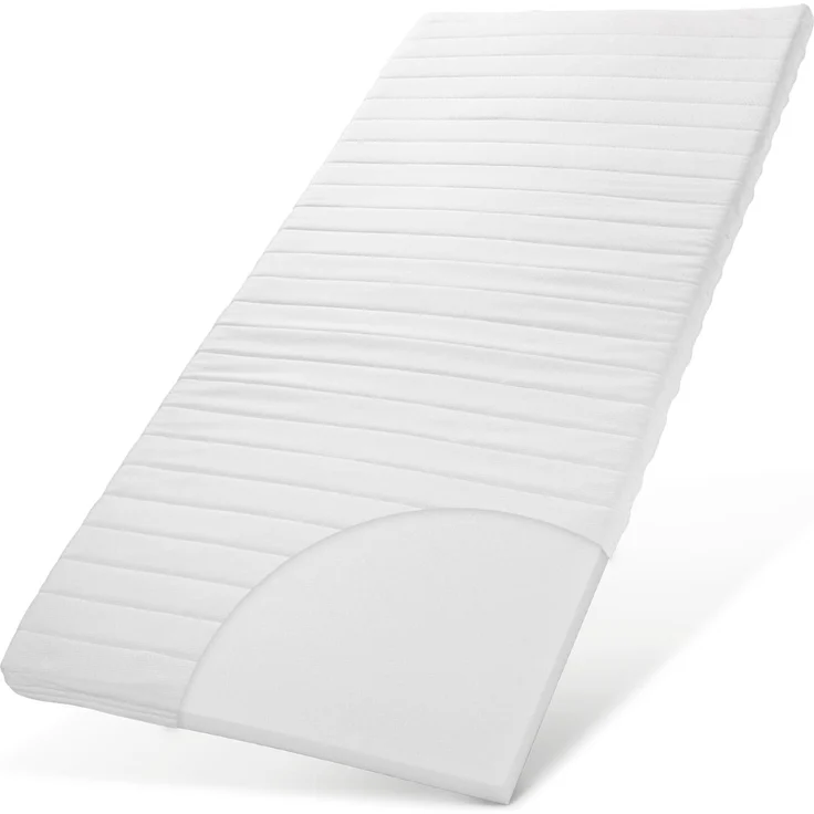 ELONEO, Topper 90x200, 140x200, 180x200 und weitere Größen, 5 cm hoch, Kaltschaum, für Hausstauballergiker, schadstoffgeprüft, mit waschbarem Bezug – Bild 1