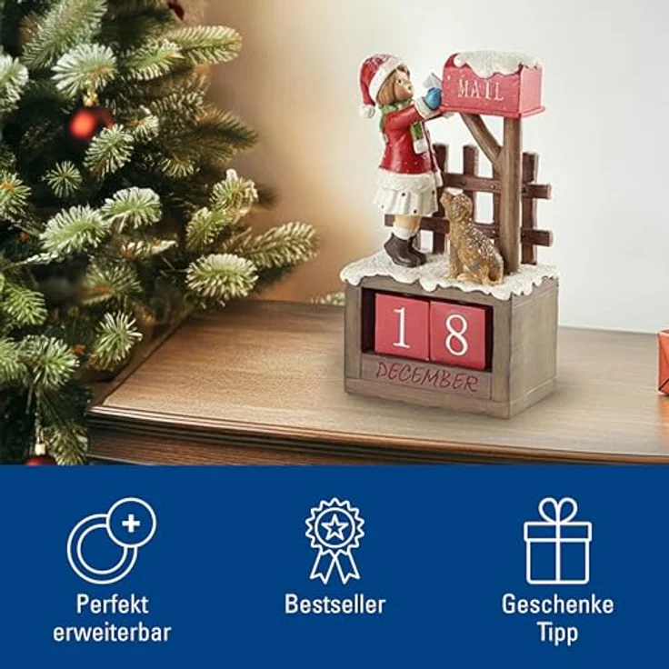 Villeroy & Boch Winter Collage Accessoires Kalendermädchen – Bild 5