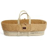 Snuz Natural Knitted Moses Wiege mit Matratze Honi