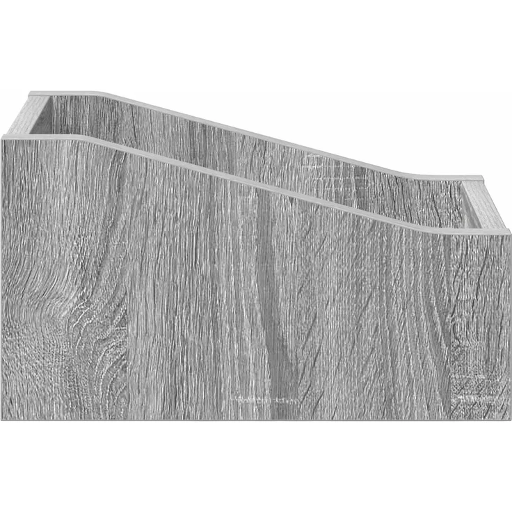 vidaXL LP Plattenbox Sonoma-Grau 18 x 32 x 18 cm Holzwerkstoff 8012804 – Bild 5