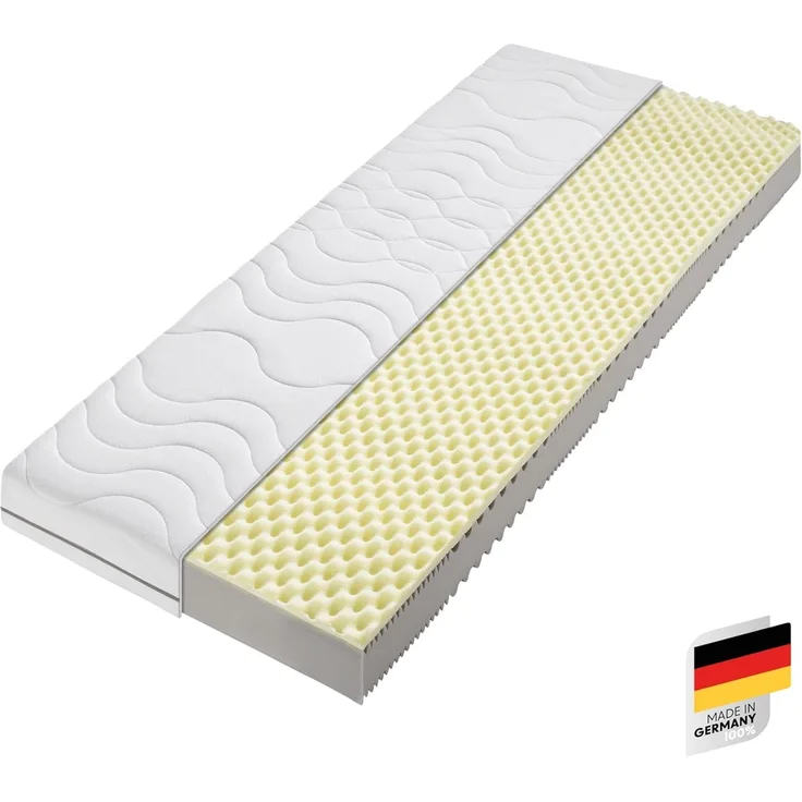 BeCo Nightstyle Visko Größe 120x200 cm Härtegrad H3 (80 kg - 120 kg)