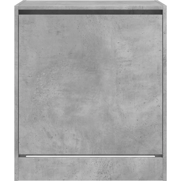 vidaXL Schuhschrank Betongrau 60x42x69 cm Holzwerkstoff 839983 – Bild 7